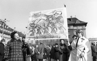 7 февруари 1971, жените во Швајцарија добија право на глас