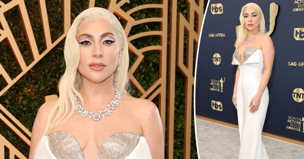 Lady Gaga was shining on the red carpet at the SAG Awards, but ended up empty-handed