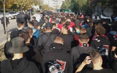 Кривични пријави за 14 лица вмешани во инцидентите со навивачки групи во Тетово