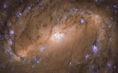 Хабл направи спектакуларна фотографија од спирална галаксија