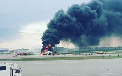 Најмалку 41 загинат во авионската несреќа на аеродромот Шереметјево 