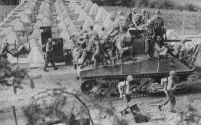 12 септември 1944, првите американски трупи стапнаа на германско тло