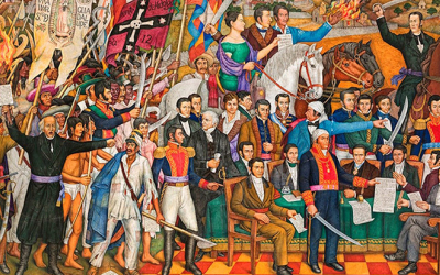 4 октомври 1824, Мексико прогласи независност
