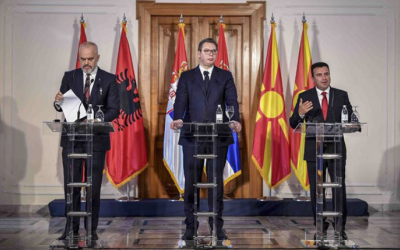 Заев, Вучиќ и Рама усвоија Декларација за слободен проток на стоки, услуги и луѓе