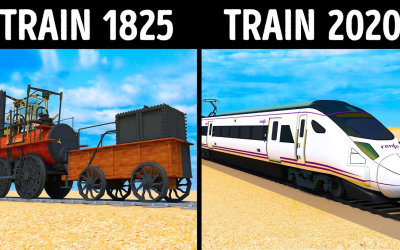 Некогаш и денес: Старите Vs. модерните возови