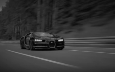 Како се снима Bugatti кога вози со 400 км/ч?