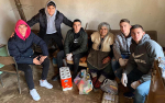 Фудбалерите до 19 години донираа кај семејства на Скопска Црна Гора